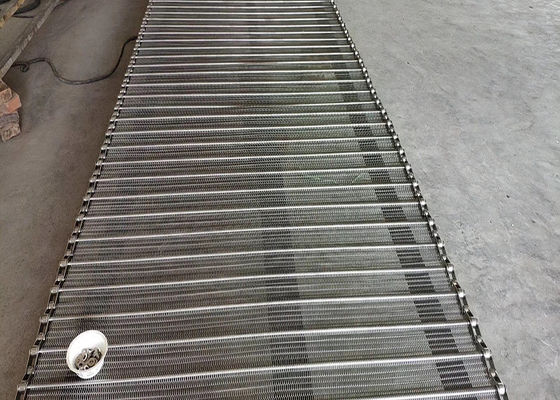 Briquetas que secan la banda transportadora de cadena del acero de carbono 2.5m m