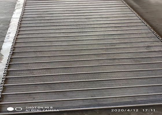Horno 304 Mesh Conveyor Belt 2m m de cadena de acero inoxidable de los tallarines inmediatos