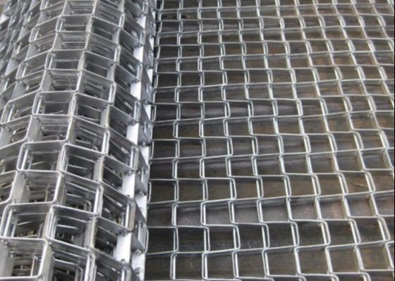 Alambre plano funcional automático Mesh Belt For Material Conveying de los SS
