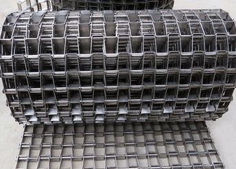 Alambre plano inoxidable limpio fácil Mesh Belt For Washing Vegetables