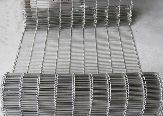 industria Sus304 Flex Wire Belt plano de la medicina de la anchura del 1m