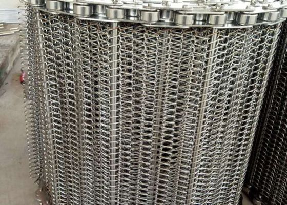 316l espiral de acero inoxidable de clasificación vegetal Mesh Belt