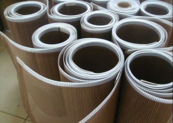Bandas transportadoras de curado ultravioleta del  de la máquina, 1x1 FDA Ptfe Mesh Belt