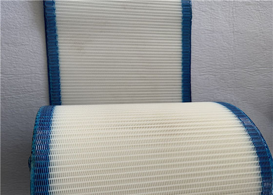 Papel blanco y azul de Mesh Belt For Drying Packing del poliéster del monofilamento
