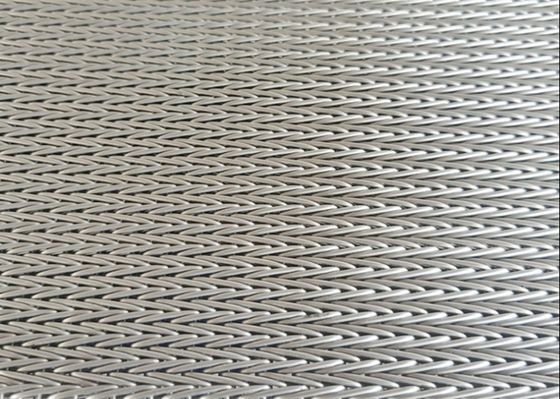 El compuesto del metal equilibró el acero inoxidable Mesh Belt Screws Transportation
