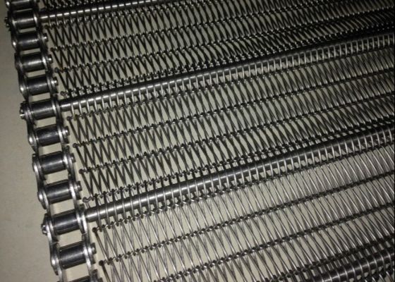 Transportador de acero con poco carbono de Mesh Conveyor Belt For Nut de la cadena del SGS