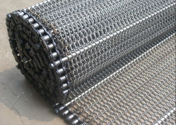 Acero inoxidable de Mesh Conveyor Belt 316 resistentes des alta temperatura de la cadena