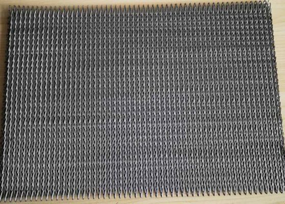 Producción alimentaria equilibrada de acero inoxidable de Mesh Conveyor Belt For Snack del alambre de la armadura 316