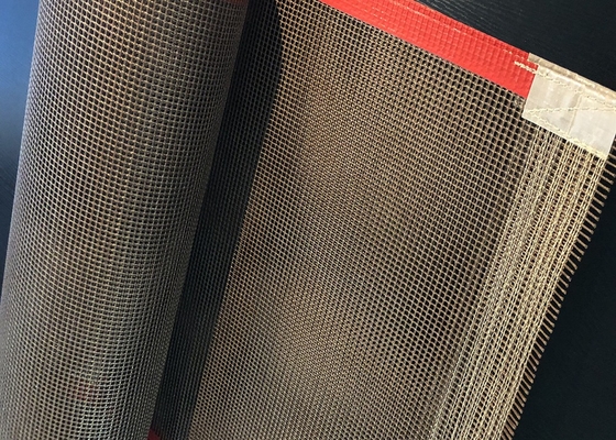 Bandas transportadoras Ptfe Mesh Fiberglass del encogimiento del  a prueba de calor antiadherente del túnel
