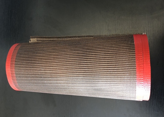 Bandas transportadoras sin fin comunes Bullnose de Ptfe para la máquina más seca ultravioleta