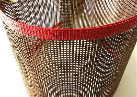 Bandas transportadoras químicas de la resistencia 6*6m m PTFE para la impresora de materia textil