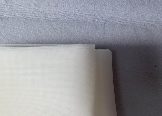 Alga de nylon 305 Mesh Count de la anchura de Mesh Cloth el 105cm del filtro del color blanco