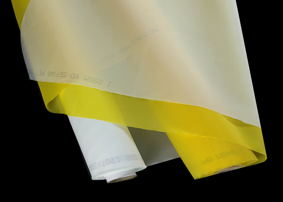 380 Mesh Polyester Screen Printing Fabric, monofilamento Mesh High Tension de nylon