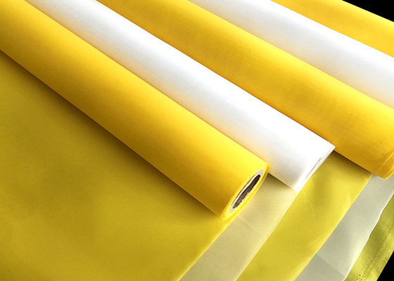 200 anchura blanca amarilla de Mesh Screen Printing 115cm