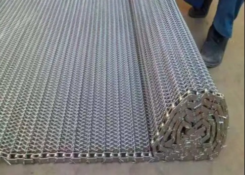 Fábrica de la comida de Mesh Belt Stainless Steel For del espiral de la categoría alimenticia