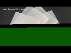 cinturón de malla de agujero cuadrado de poliéster de tejido plano