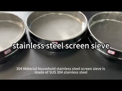 tamiz de pantalla de acero inoxidable