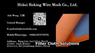 Fábrica de mallas de desulfuración de poliéster.